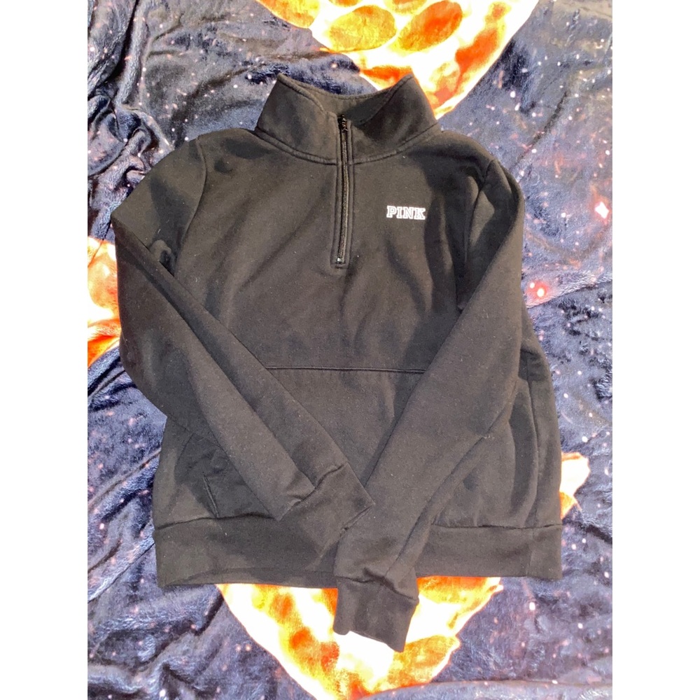 PINK Quarter Zip Jacket Large